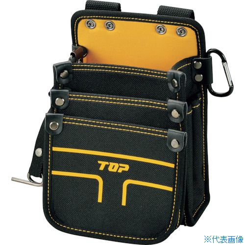 ■トップ工業(TOP) 電工用腰袋3段タイプ(小) TPD301S(2445131)