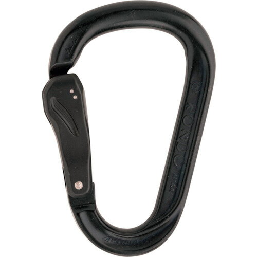 ■ALPIN カラビナ HMS ROUND スライドオートロックカラビナ ブラック KR43HXID(2445201)