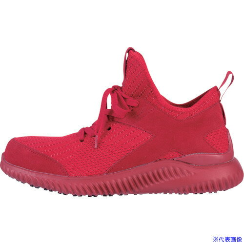 ■XEBEC セフティシューズ85145−71−250 レッド 8514571250(2453644)[送料別途お見積り][法人限定][掲外..