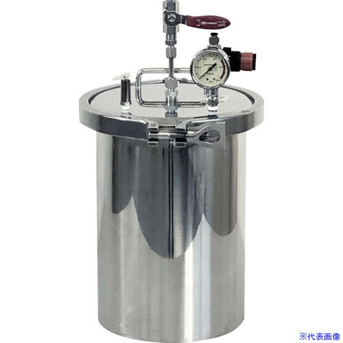 ■ユニコントロールズ ステンレス加圧容器 容量10.1L TA200TSK(2464100)[法人限 ...