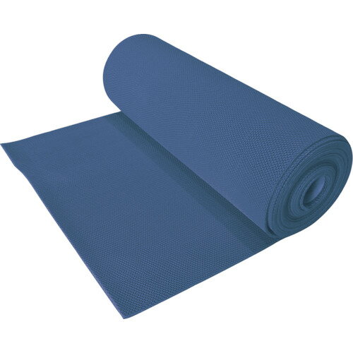 ■CAR−BOY 安全歩行マット 900mmx10m ブルー AI9010BL(2497186)