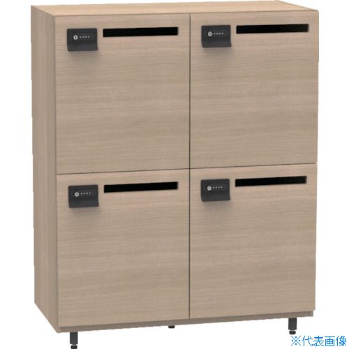 オレンジブック トラスコ中山　TRUSCOTRUSCO 木製パーソナルロッカー 2列2段 4人用 グリジオーク 〔品番:WPL12904GO〕[ 注番:2498754]特長●フリーアドレスオフィス等での使用におすすめの木製パーソナルロッカーです。●各扉ごとに書類用ポスト穴付です。用途●オフィスに。●ロッカールームに。仕様●間口(mm)：900●奥行(mm)：467●高さ(mm)：1123●色：グリジオーク●扉色：グリジオーク●鍵タイプ：ダイヤル錠●1マス有効内寸(mm)間口：415●1マス有効内寸(mm)奥行：357●1マス有効内寸(mm)高さ：494●付属品：各扉共通マスターキー　1個●タイプ：4人用●鍵：ダイヤル錠●1マス有効内寸(mm)：415×357×H511仕様2●4人用●全扉共通マスターキー　1個付属材質/仕上●本体・台輪：プリント化粧繊維板●フロントパネル：樹脂化粧シート●脚：無垢セット内容/付属品●各扉共通マスターキー　1個注意●脚は商品到着後お客様で取付となります。●提供不可：ミルシート原産国（名称）日本JANコード4550414027743本体質量53kgオレンジブック トラスコ中山　TRUSCOTRUSCO 木製パーソナルロッカー 2列2段 4人用 グリジオーク 〔品番:WPL12904GO〕[注番:2498754][本体質量：53kg]《包装時基本サイズ：900×470×1130》〔包装時質量：53kg〕分類》オフィス・住設用品》オフィス家具》ロッカー☆納期情報：メーカー直送品（送料元払い）【法人限定＝会社名ご記入お願い致します。】 ※北海道・沖縄・離島は運賃別途商品も含む
