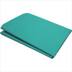 ■グリーンクロス 防炎・防水トラックカラーシート ワサビ 6300005294(2498763)[送料別途お見積り][法人..