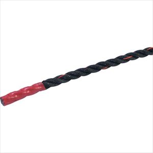 ■グリーンクロス ポリエチレンロープ 黒 200m巻 9mm 6300005353(2515219)[法人限定][外直送元]