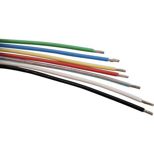 ■日星電気 フッソ樹脂絶縁電線 FN−2 600VFEP0.75SQW10M(2515965)[送料別途お見積り...