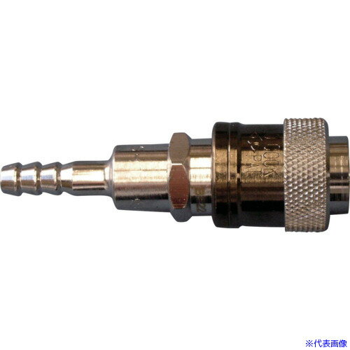 ■小池酸素 アポロコック(ソケット) ホース用 適用流体酸素 接続サイズφ6 S1A02111 AS16(2517400)