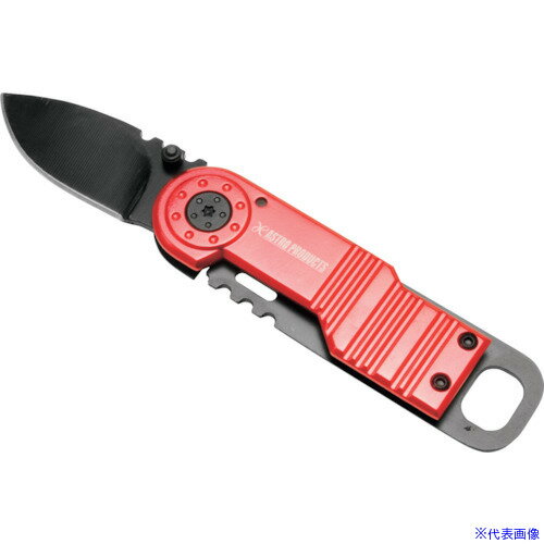 ■アストロプロダクツ フォールディングナイフ レッド 2032000005585(2525278)[送料別途お見積り][法人限定][掲外取寄]