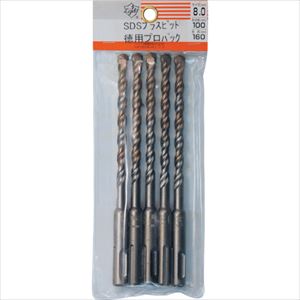 オレンジブック トラスコ中山　TRUSCOスーパー SDSプラスビット徳用プロパック5本入 9.5X160 〔品番:090707〕[ 注番:2529741]特長●軽量ハンマードリル（SDS）に使用できます。●刃先には特殊超硬チップを使用し、切削、耐摩性に大変優れた性能を発揮します。仕様●刃径(mm)：9.5●有効長(mm)：100●全長(mm)：160●シャンク形状：SDSplus●セット内容：9.5×160　5本仕様2材質/仕上セット内容/付属品注意原産国（名称）中国JANコード4990052090707本体質量325gオレンジブック トラスコ中山　TRUSCOスーパー SDSプラスビット徳用プロパック5本入 9.5X160 〔品番:090707〕[注番:2529741][本体質量：325g]《包装時基本サイズ：205×80×11》〔包装時質量：325g〕分類》切削工具》穴あけ工具》コンクリートドリル☆納期情報：メーカー取り寄品（弊社より発送）