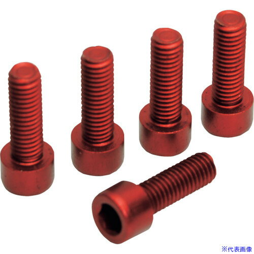 ■アストロプロダクツ 5PC ボトルケージ用ボルト レッド (5個入) 2026000008332(2530081)[送料別途お見..