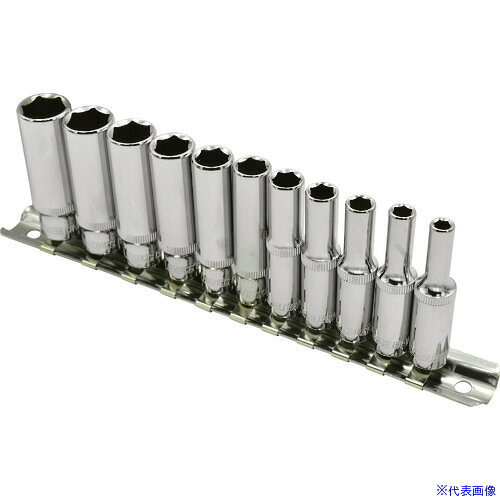 オレンジブック トラスコ中山　TRUSCOアストロプロダクツ 1/4 ソケットセット ディープ 6PT インチ(11個組) 〔品番:2002000028907〕[ 注番:2531681]特長●面接触タイプのディープソケットセットです。●奥まったボルトナットを回す際に役立ちます。●表面にはメッキ加工が施されていますので、オイル等汚れの拭き取りも行いやすくなっています。用途●ソケットセット用（1/4DR ディープ 6PT インチ 11個組）仕様●差込角(mm)：6.3●セット内容(点)：11仕様2●差込角：1/4DR（6.3mm）●各数：6PT●入組サイズ：5/32、3/16、7/32、1/4、9/32、5/16、11/32、3/8、7/16、15/32、1/2材質/仕上●クロムバナジウムセット内容/付属品●ソケットレール×1注意●※インパクトレンチには対応しておりません。原産国（名称）台湾JANコード2002000028907本体質量0.418kgオレンジブック トラスコ中山　TRUSCOアストロプロダクツ 1/4 ソケットセット ディープ 6PT インチ(11個組) 〔品番:2002000028907〕[注番:2531681][本体質量：0.418kg]《包装時基本サイズ：24×92×250》〔包装時質量：380g〕分類》手作業工具》ソケットレンチ》ソケット☆納期情報：メーカー取り寄品（弊社より発送）