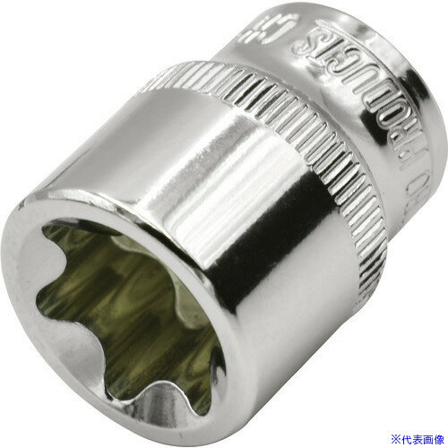 ■アストロプロダクツ 3/8DR E20ソケット 2002000028846(2531719)[送料別途お見積り][法人限定][掲外取寄]
