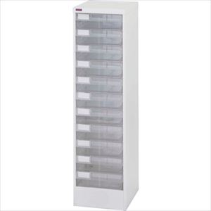 ■良質空間 書類棚 アレンジャー A4判プラスチック引出し W303×D401×H1110mm A4PT11...