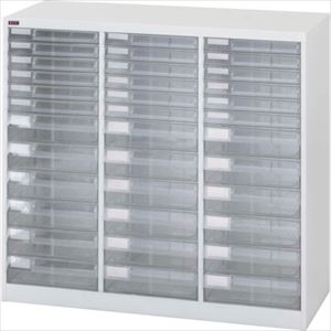 ■良質空間 書類棚 アレンジャー B4判プラスチック引出し W967×D401×H880mm B4PT312...