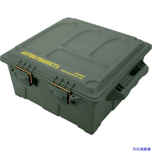 オレンジブック トラスコ中山　TRUSCOアストロプロダクツ プラスチックボックス21L オリーブドラブPB896 〔品番:2003000008968〕[ 注番:2536434]特長●プラスチック製の弾薬ケース型収納ボックスです。●ミリタリーな雰囲気のオリーブドラブカラーで、インテリアとしてもおすすめです。●バックルのサイドには南京錠で施錠できる穴付きです。●蓋部分とケース底面には積み重ねたときに安定する凸凹が付いています。●たっぷり入るサイズなので、工具箱や日用品、アウトドア用品など様々な物が入ります。用途●収納や持ち運びに。●資材・部品の保管および運搬用。●部品・工具の保管および整理整頓用。仕様●色：OD仕様2●外寸：W500×D450×H210mm●収納スペース内寸：W350×D340×H175mm●重量：1720g●取っ手部耐荷重：12kg材質/仕上●ポリプロピレン(PP)セット内容/付属品注意原産国（名称）中国JANコード2003000008968本体質量3.5kgオレンジブック トラスコ中山　TRUSCOアストロプロダクツ プラスチックボックス21L オリーブドラブPB896 〔品番:2003000008968〕[注番:2536434][本体質量：3.5kg]《包装時基本サイズ：450×500×430》〔包装時質量：4000g〕分類》手作業工具》工具箱》樹脂製工具箱☆納期情報：メーカー取り寄品（弊社より発送）