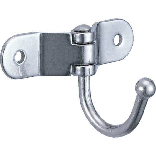 オレンジブック トラスコ中山　TRUSCOSUGATSUNE (110020009)TZ−360ステンレス鋼製 バタフライフック 〔品番:TZ360〕[ 注番:2540461]特長●内コーナー、外コーナーなどさまざまな場所に取り付けることができます。●本体は、ヒンジ構造になっており、90から270°までの範囲で取付可能です。●フック部が回転しますので、取り付ける場所に合わせて柔軟に対応します。●フックの先端が球状なので安心してご使用できます。用途●作業設備・生産設備・機械装置・オフィス内・病院施設など。仕様●幅(mm)：64●奥行(mm)：41.7●高さ(mm)：36●色：ステンレス●A(mm)：64●D(mm)：4.4●H(mm)：41.7●L(mm)：36●P(mm)：48●d(mm)：4.2●取付穴数(個)：2●表面処理：光沢バレル研磨仕様2●吊下荷重：平面取付時60N(6kgf)、出隅取付時29N(3kgf)、入隅取付時55N(5.6kgf)●吊下荷重(N/kgf)入角取付時：54.9/5.6材質/仕上●ステンレス（SUS304）セット内容/付属品●十字穴付トラスタッピンねじM4×12（ステンレス鋼）注意原産国（名称）日本JANコード4510932001250本体質量27gオレンジブック トラスコ中山　TRUSCOSUGATSUNE (110020009)TZ−360ステンレス鋼製 バタフライフック 〔品番:TZ360〕[注番:2540461][本体質量：27g]《包装時基本サイズ：41×40×27》〔包装時質量：32g〕分類》金物・建築資材》建築金物》吊金具☆納期情報：仕入れ先通常在庫品 (欠品の場合有り)