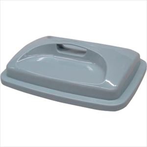 ■yazaki 角型容器 KL−60用蓋 KL−60 フタ ライトグレー KL60HUTALGR(2541295)[送料別途お見積り][法人限定][外直送]