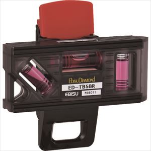 ■エビスダイヤモンド トビレベル5 ブラック/レッド EDTB5BR(2542377)[送料別途見積り][法人・事業所限定][掲外取寄]