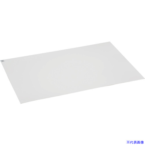 ■ミドリ安全 ミドリ粘着マットR ホワイト 600X900mm (30シート×8セット) 4096070117(2544009)[送料別途..