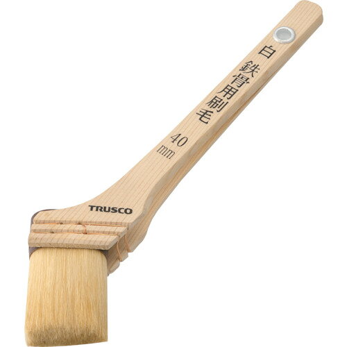 ■TRUSCO 白鉄骨用刷毛 15号 40mm幅 TPB121(2547741)