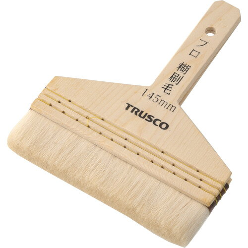 オレンジブック トラスコ中山　TRUSCOTRUSCO プロ用糊刷毛 5寸 〔品番:TPB473〕[ 注番:2549131]特長●プロの職人向けに特別製作しました。●毛量が多く自然の毛先があり、のりをスムーズに付けることができます。●工芸、染色にも適しています。用途●のり付け用。仕様●刷毛幅(mm)：145●毛丈(mm)：30●玉厚(mm)：14●全長(mm)：180仕様2材質/仕上●毛:山羊毛●柄:木セット内容/付属品注意●提供不可：chemSHERPA、SDS、ミルシート原産国（名称）中国JANコード4989999416671本体質量73gオレンジブック トラスコ中山　TRUSCOTRUSCO プロ用糊刷毛 5寸 〔品番:TPB473〕[注番:2549131][本体質量：73g]《包装時基本サイズ：245×145×15》〔包装時質量：700g〕分類》工事・照明用品》塗装・内装用品》刷毛☆納期情報：仕入れ先通常在庫品 (欠品の場合有り)