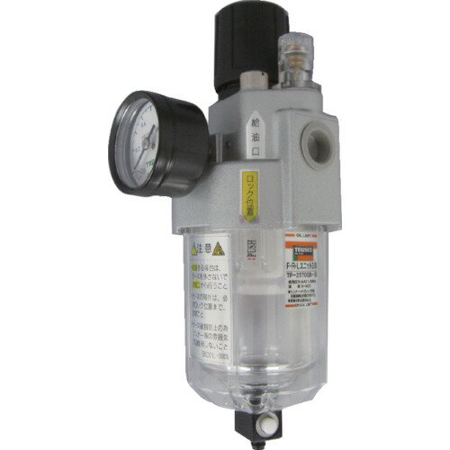 ■TRUSCO FRLコンパクトユニット 同軸型口径 Rc1/4 TP25TOGB8(2549654)