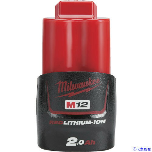 ■milwaukee M12 2.0AHバッテリー M12B2JP(2553699)
