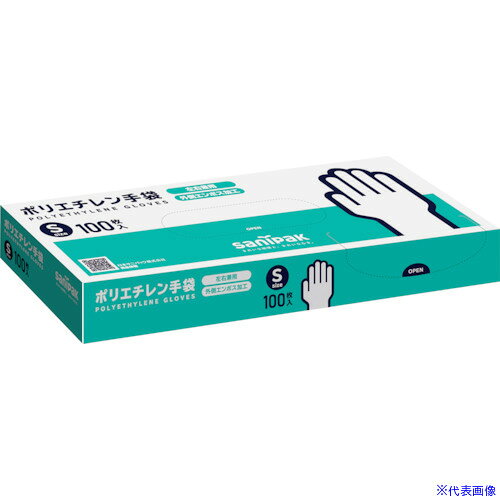 オレンジブック トラスコ中山　TRUSCOサニパック 使い捨てポリエチレン手袋(外エンボス加工) Sサイズ 〔品番:AH02〕[ 注番:2563257]特長●BOXタイプで1枚ずつ取り出しやすくなっております。●左右兼用タイプです。用途●食品加工場、飲食業、ホテル業等に。仕様●色：半透明●サイズ：S●全長(cm)：28.0●手のひら周り(cm)：26.0●中指長さ(cm)：8.0●厚さ(mm)：0.025●粉(あり・なし)：なし●すべり止め：なし●エンボス加工：外エンボス●食品衛生法：適合品●左右の区別：左右兼用仕様2材質/仕上●ポリエチレン（CPE）セット内容/付属品注意原産国（名称）中国JANコード4902393803045本体質量170gオレンジブック トラスコ中山　TRUSCOサニパック 使い捨てポリエチレン手袋(外エンボス加工) Sサイズ 〔品番:AH02〕[注番:2563257][本体質量：170g]《包装時基本サイズ：298×120×38》〔包装時質量：170g〕分類》保護具》作業手袋》使い捨て手袋☆納期情報：メーカー取り寄品（弊社より発送）