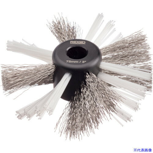 ■RIDGID ナイロンスチールブラシ K?9?306 76mm 68988(2564132)