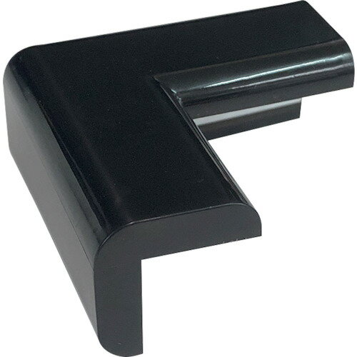 ■TRUSCO 屋外用安心クッションコーナー 細 1本入り ブラック TAC194(2564576)