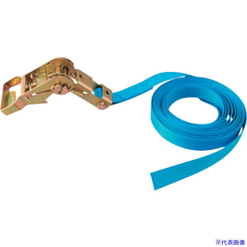 ■TESAC ラッシングベルト(ベルト荷締機)ラチェットバックル式エンドレスタイプ R10N030000A(2566014)[送料別途見積り][法人・事業所限定][外直送]