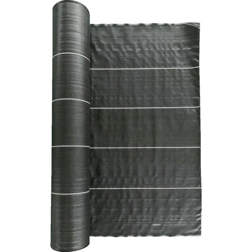 ■TRUSCO 防草シート 耐候5年 黒 2mx50m TBO52050BK(2570879)[送料別途お見積り][法人限定]
