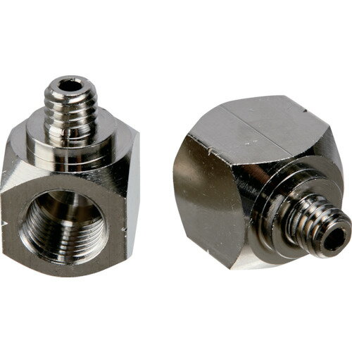 ■TRUSCO L型グリスニップル用変換継手 M6x1.0 2個入 TGNNPL1(2578063)