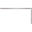 ■TRUSCO 鉄工用平ぴた曲尺 50cm TKHP50(2579604)