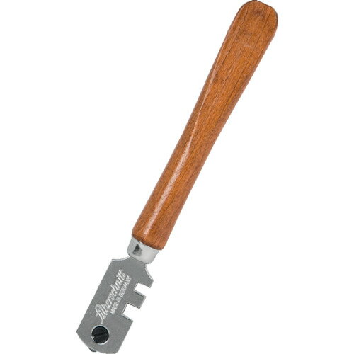 ■Bohle ガラスカッター Silberschnitt[[R上]] 木製ハンドル 合金ホイール BO100.0(2580627)