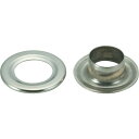 ■TRUSCO 両面ハトメ ステンレス 12mm 100組入 (円筒ケース入) THPS12(2584085)