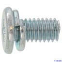 ■SUNCO 組込みねじ (+)スリムヘッドP=2(鉄(または標準)・三価ホワイト) M4×8(1000本入) 1000A3020040008003(25911...