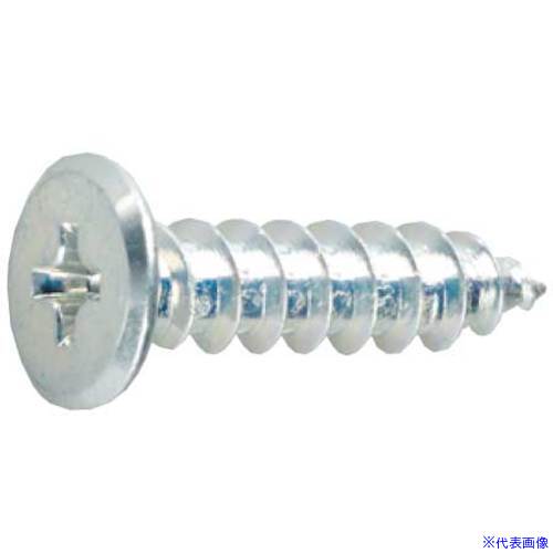 Rakuten - ■SUNCO 三価ホワイト (+)スリムヘッド Aタッピング 4×8 (1000本入) 2000A3000040008003(2591432)[送料別途お見積り][法人限定][掲外取寄]