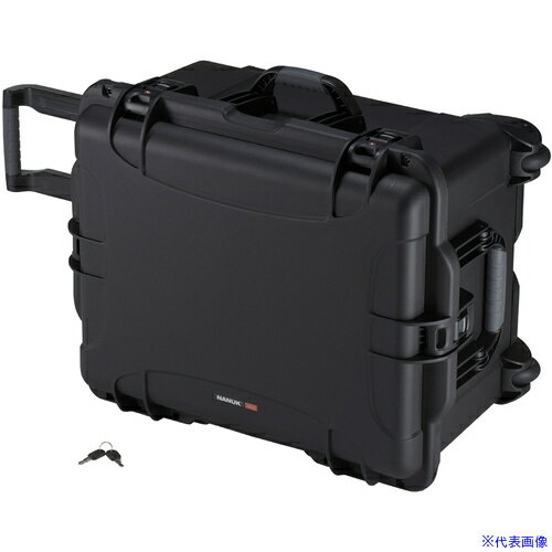 ■タカチ 防水鍵付キャリングケース 内装スポンジフォーム付タイプ NKK960BS(2601502)[法人限定][外直送元]