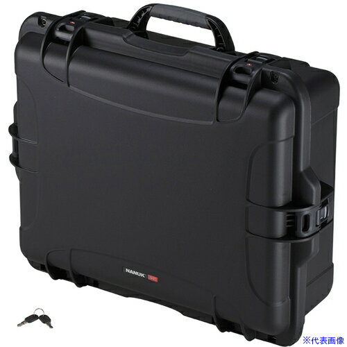 ■タカチ 防水鍵付キャリングケース 内装スポンジフォーム付タイプ NKK945BS(2601523)[法人・事業所限定][外直送元]