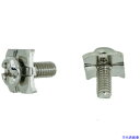 ■SUNCO ニッケル 端子ねじ(+-)ナベH形 角座5.8×1.0対辺押 3×8 (0) (3000本入) 100002600030008005(260210...