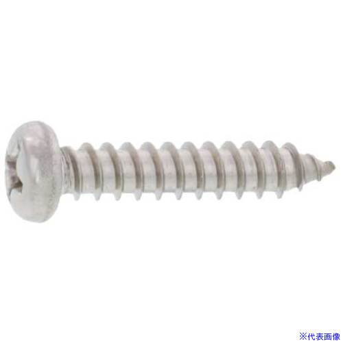 ■SUNCO ステン(+)ABナベ 4×10 (1000本入) 200205000040010000(2604197)[送料別途お見積り][法人限定][..