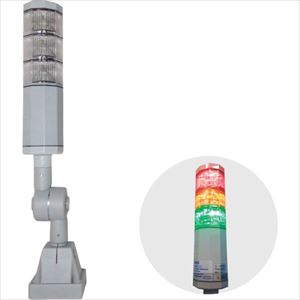 ■NIKKI 積層式アラームライト NLA50シリーズ 1段 NLA50DC1B1DZR(2607076)[送料別途お見積り][法人限定]..