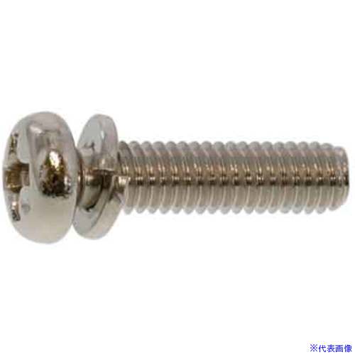 ■SUNCO 組込みねじ ピタック(+)ナベP＝2(SUS(ステンレス)・生地(または標準)) M3×8(3000本入) 1002P002..