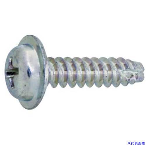 ■SUNCO 三価ホワイト (+)B1ナベWH＝8 3×10 (1200本入) 2100000W0030010003(2620532)[送料別途お見積り][法人限定][掲外取寄]