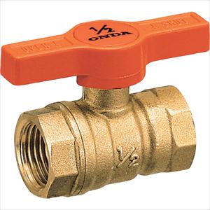 ■オンダ製作所 F2型(コンパクトボール) Rc3/4×Rc3/4 Tハンドル F2T20(2668935)[送料別途お見積り][法人限定][掲外取寄]