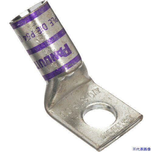 ■PANDUIT 銅製圧縮端子 1穴 電線サイズ AWG4/0 バレル角度 45度 取付穴サイズ 135mm LCA4/0−12H−X LCA4..