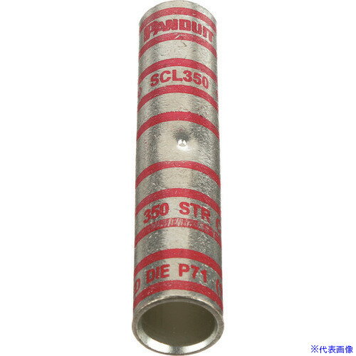 ■PANDUIT 銅製バットスプライス ロングバレル 電線サイズAWG8 SCL8−L SCL8L(2670134)[送料別途お見積り..