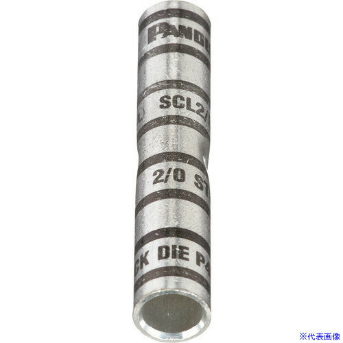 ■PANDUIT 銅製バットスプライス ロングバレル 電線サイズ750kcmil SCL750-6 SCL7506(2670160)[送料別途見積り][法人・事業所限定][掲外取寄]