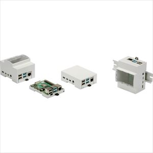 オレンジブック トラスコ中山　TRUSCOタカチ Raspberry Pi 専用 DINモジュールボックス 〔品番:RPD4B1H〕[ 注番:2673236]特長●Raspberry　Pi　4B専用のDINレール取付型プラスチックケースです。●DINレール（35mm）取付専用ボックスです。●はめ込み構造でビスを使用しないで組立が出来ます。仕様●色：グレー●高さ(mm)：62●縦(mm)：90.5●横(mm)：71.3仕様2材質/仕上●PC+ABSセット内容/付属品注意原産国（名称）日本JANコード本体質量68.1gオレンジブック トラスコ中山　TRUSCOタカチ Raspberry Pi 専用 DINモジュールボックス 〔品番:RPD4B1H〕[注番:2673236][本体質量：68.1g]分類》電子機器》電設配線部品》配電盤・筐体☆納期情報：メーカー取り寄品（弊社より発送）