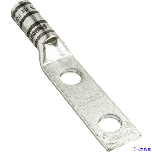 ■PANDUIT 銅製圧縮端子 2穴 電線サイズ AWG2/0 取付穴サイズ 69mm 取付穴間隔 160m...